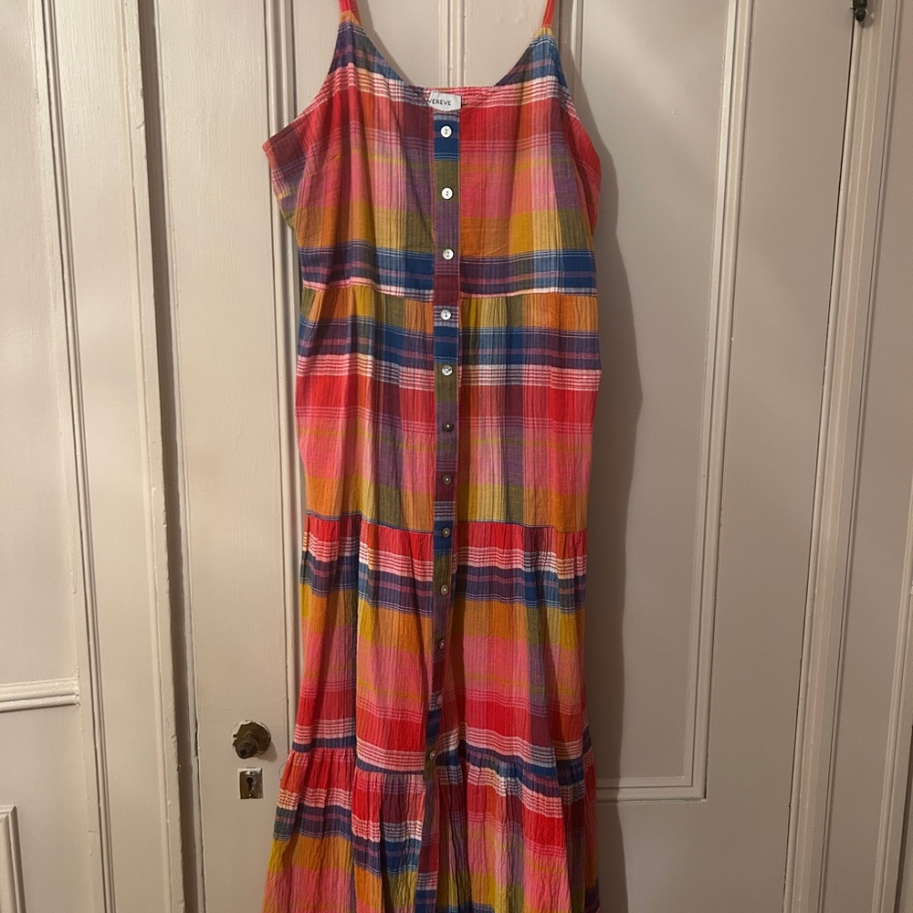 Evereve Colorful Striped Maxi Dress
